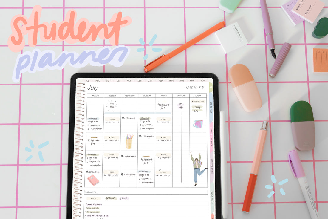 ✏️ 2023 - 2024 Everyday Student + Undated Planner