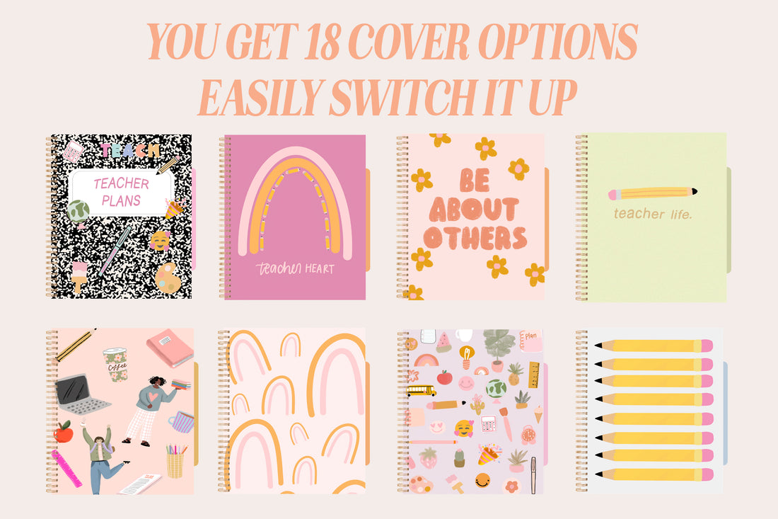 🍎 2023 - 2024 Everyday Teacher + Undated Planner