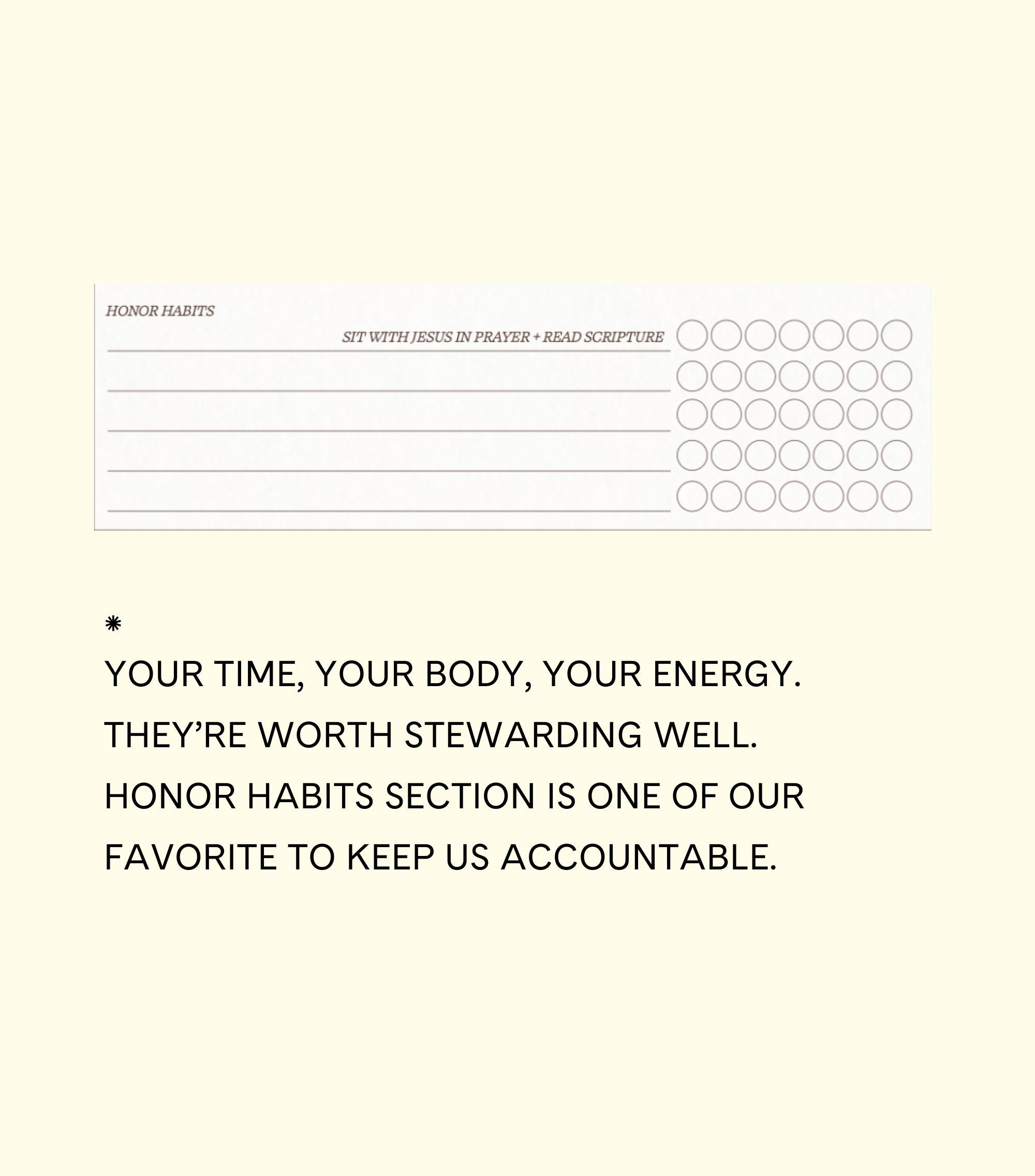 Steward The Week Digital Planner