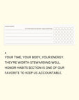 Steward The Week Digital Planner