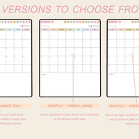 šļø 2023 - 2024 Playful Portrait Heart Work Planner + Undated Planner
