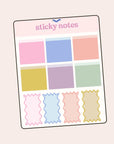 Sticky Notes Stickers