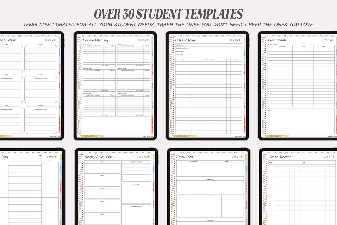 ✏️ 2023 - 2024 Everyday Student + Undated Planner