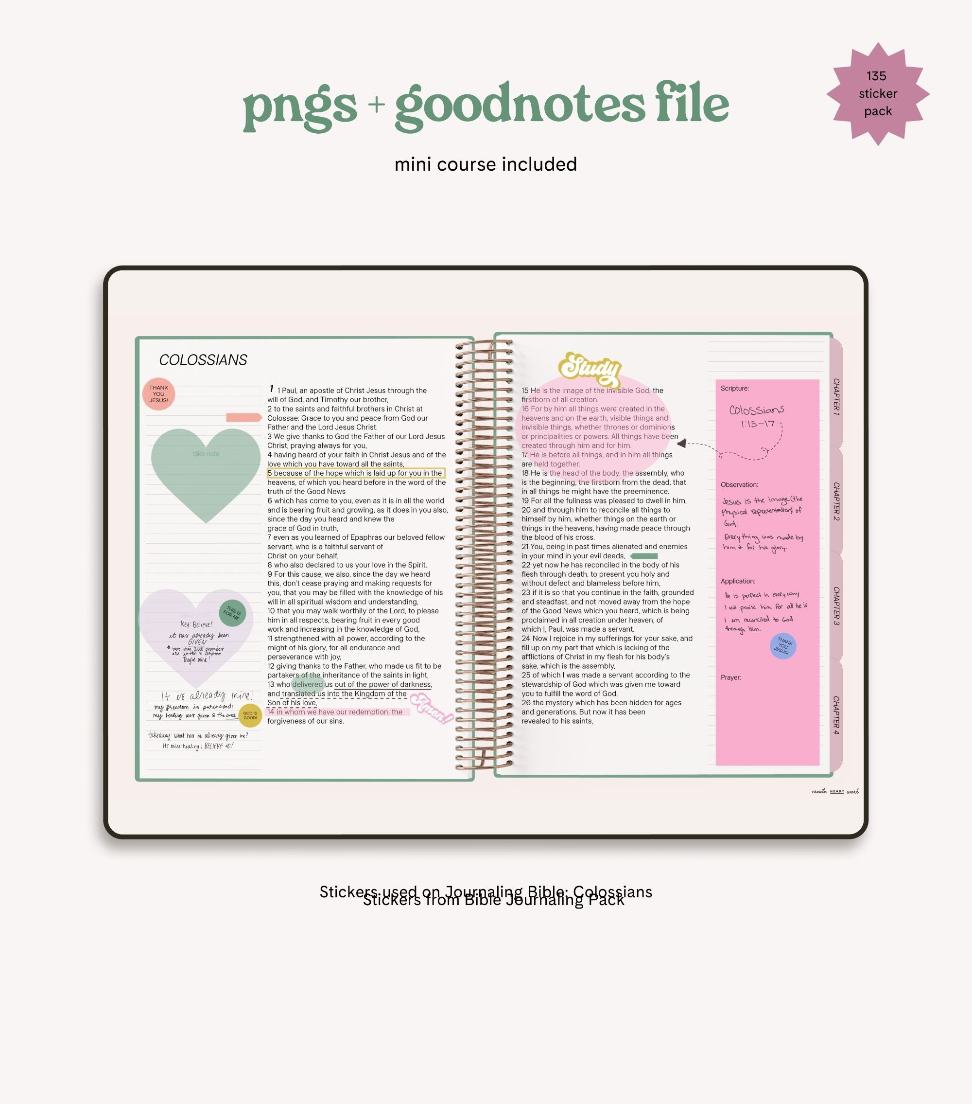 Bible Journaling Stickers