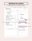 Joyful Productivity Sticker Set