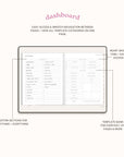January Start Heart Work Planner Landscape Edition