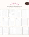 January Start Heart Work Planner Landscape Edition