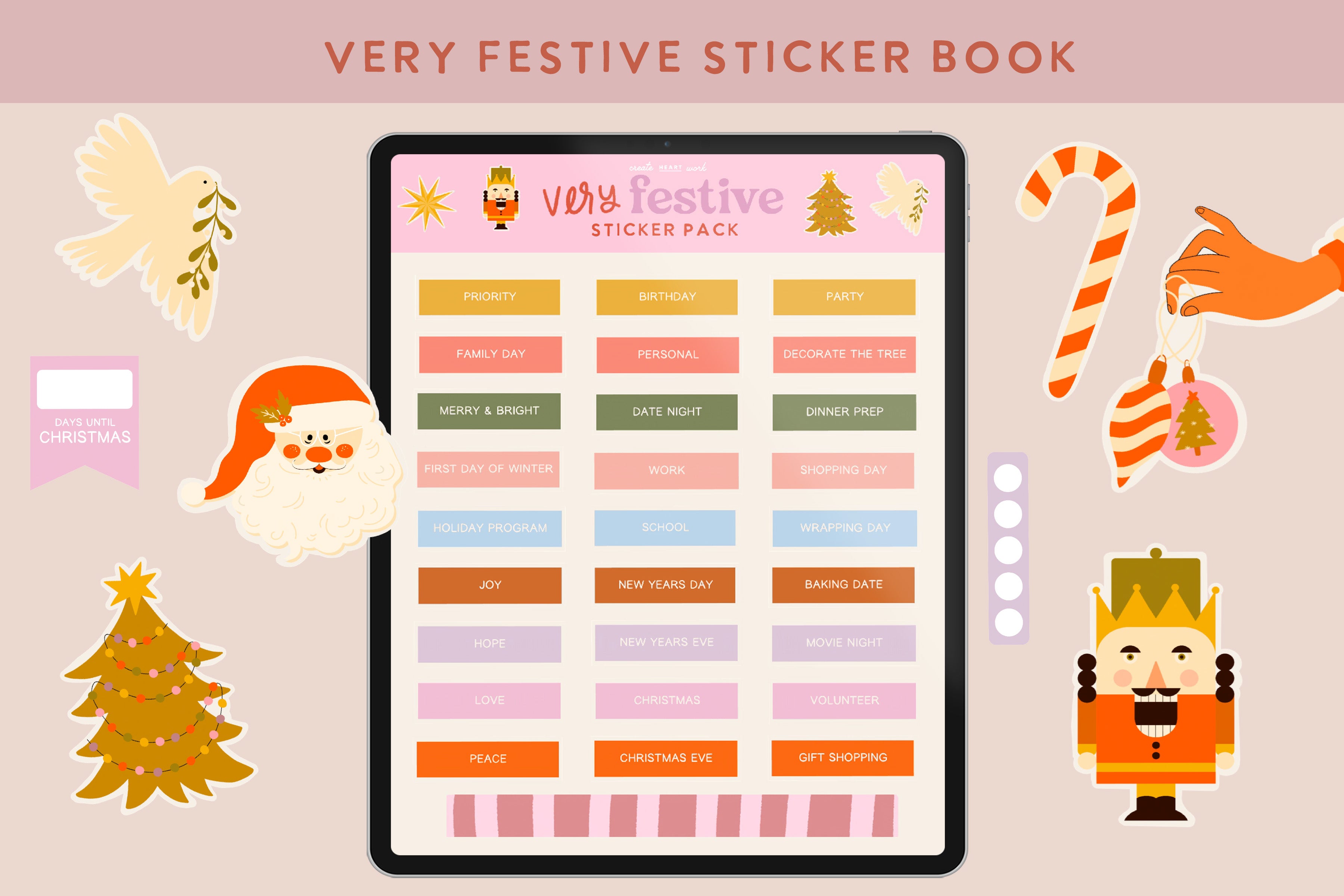 Very Festive Sticker Book 🎄