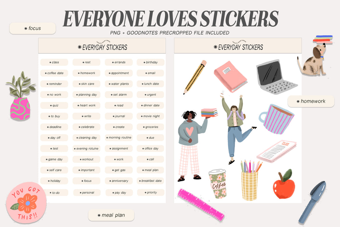 ✏️ 2023 - 2024 Everyday Student + Undated Planner