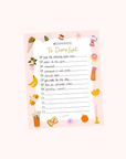 The To Do + To Done List
