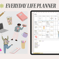 🍓 2023 - 2024 Everyday Life + Undated Planner
