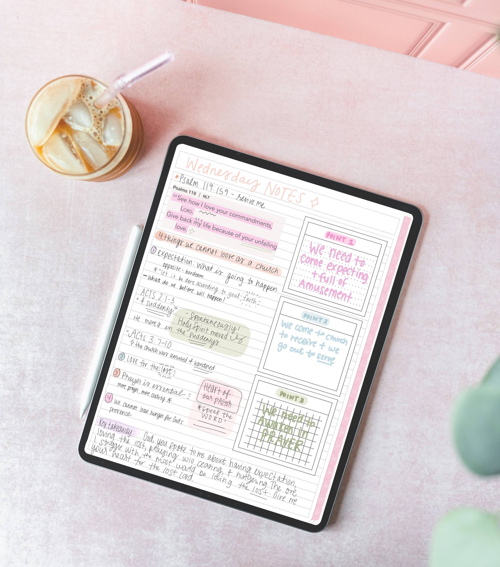 22 subject Digital Journal + Notebook | The Journal