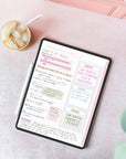 22 subject Digital Journal + Notebook | The Journal