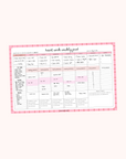 Heart Work Weekly Planner Pad