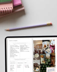 January Start Heart Work Planner Landscape Edition