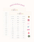 January Start Heart Work Planner Landscape Edition