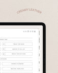January Start Heart Work Planner Landscape Edition