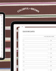 January Start Heart Work Planner Landscape Edition