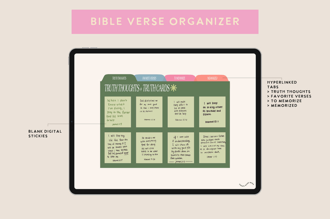 π« The Bible Verse Organizer