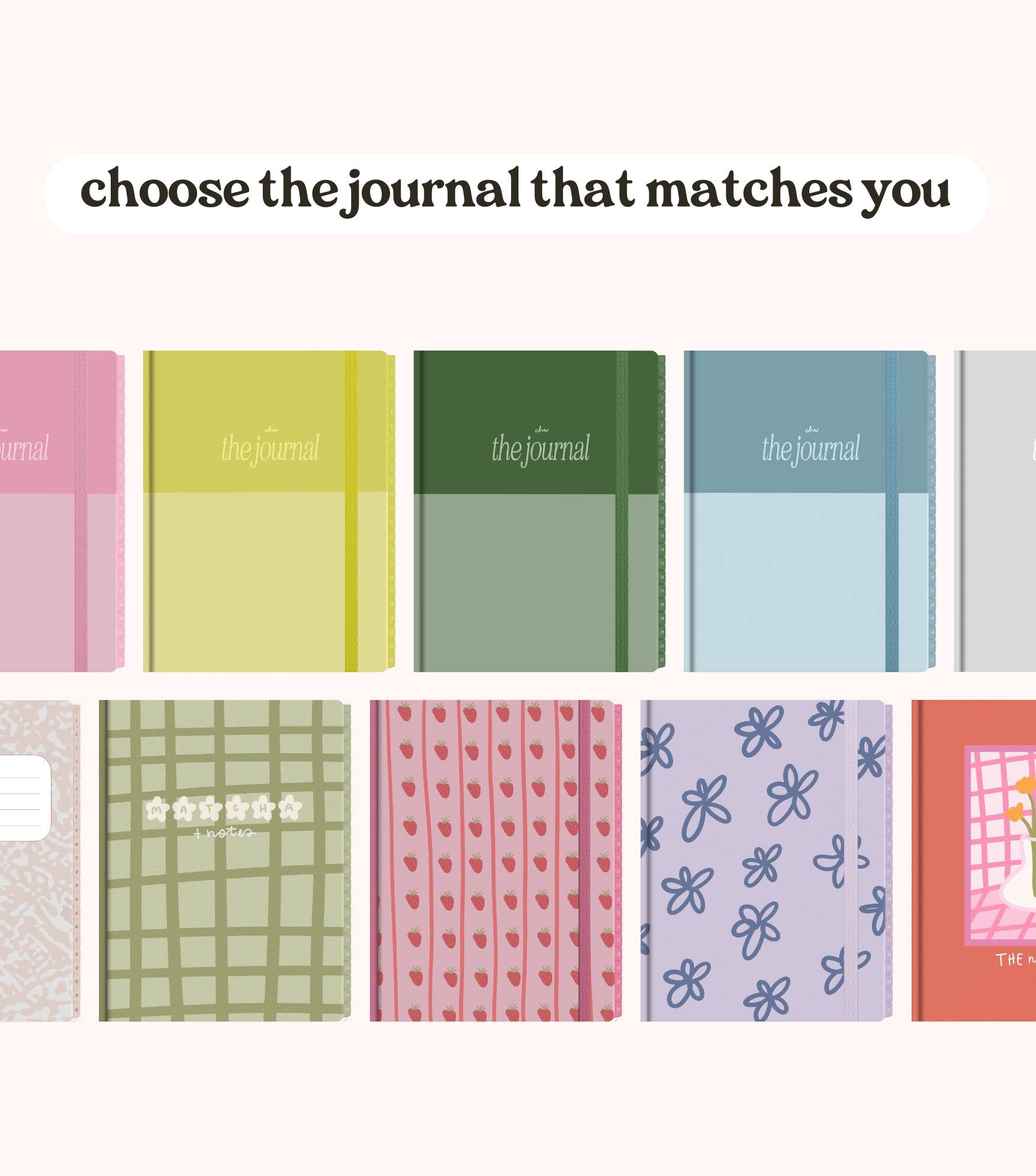 22 subject Digital Journal + Notebook | The Journal