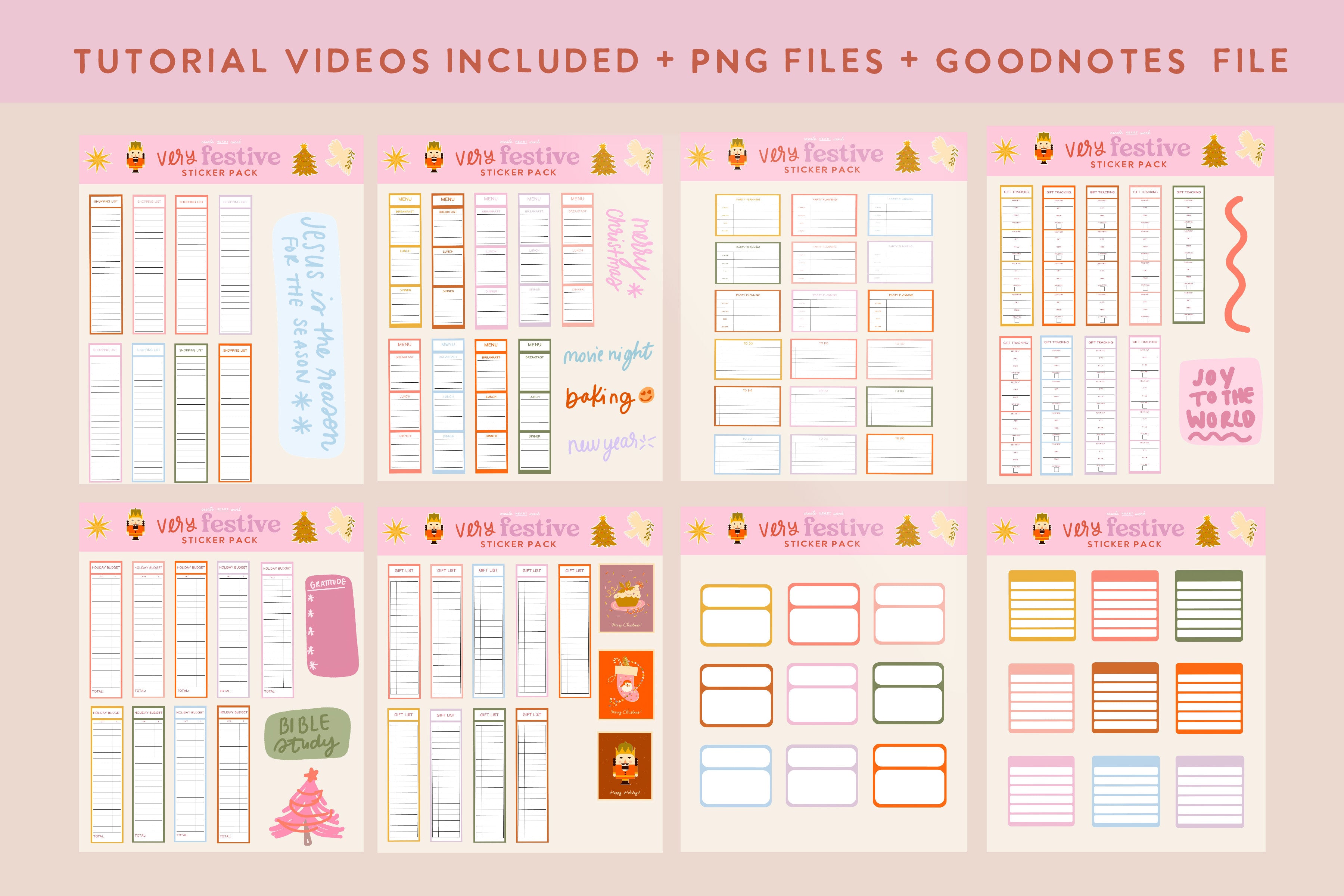 Very Festive Sticker Book 🎄