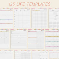 šļø 2023 - 2024 Playful Portrait Heart Work Planner + Undated Planner