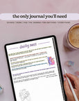 22 subject Digital Journal + Notebook | The Journal