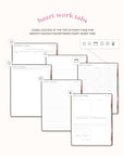 January Start Heart Work Planner Portrait Edition