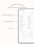 January Start Heart Work Planner Portrait Edition