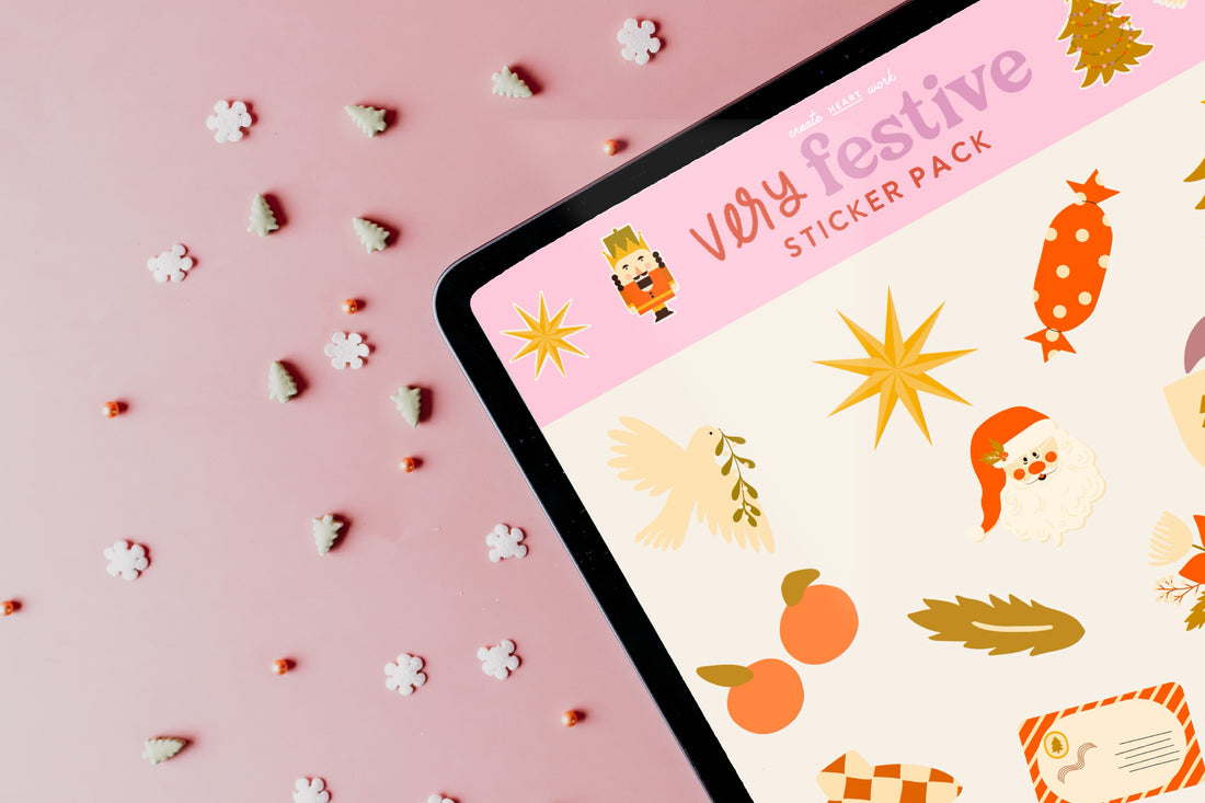 2023 Very Festive Sticker Book ๐