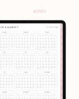 January Start Heart Work Planner Portrait Edition