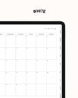 January Start Heart Work Planner Portrait Edition