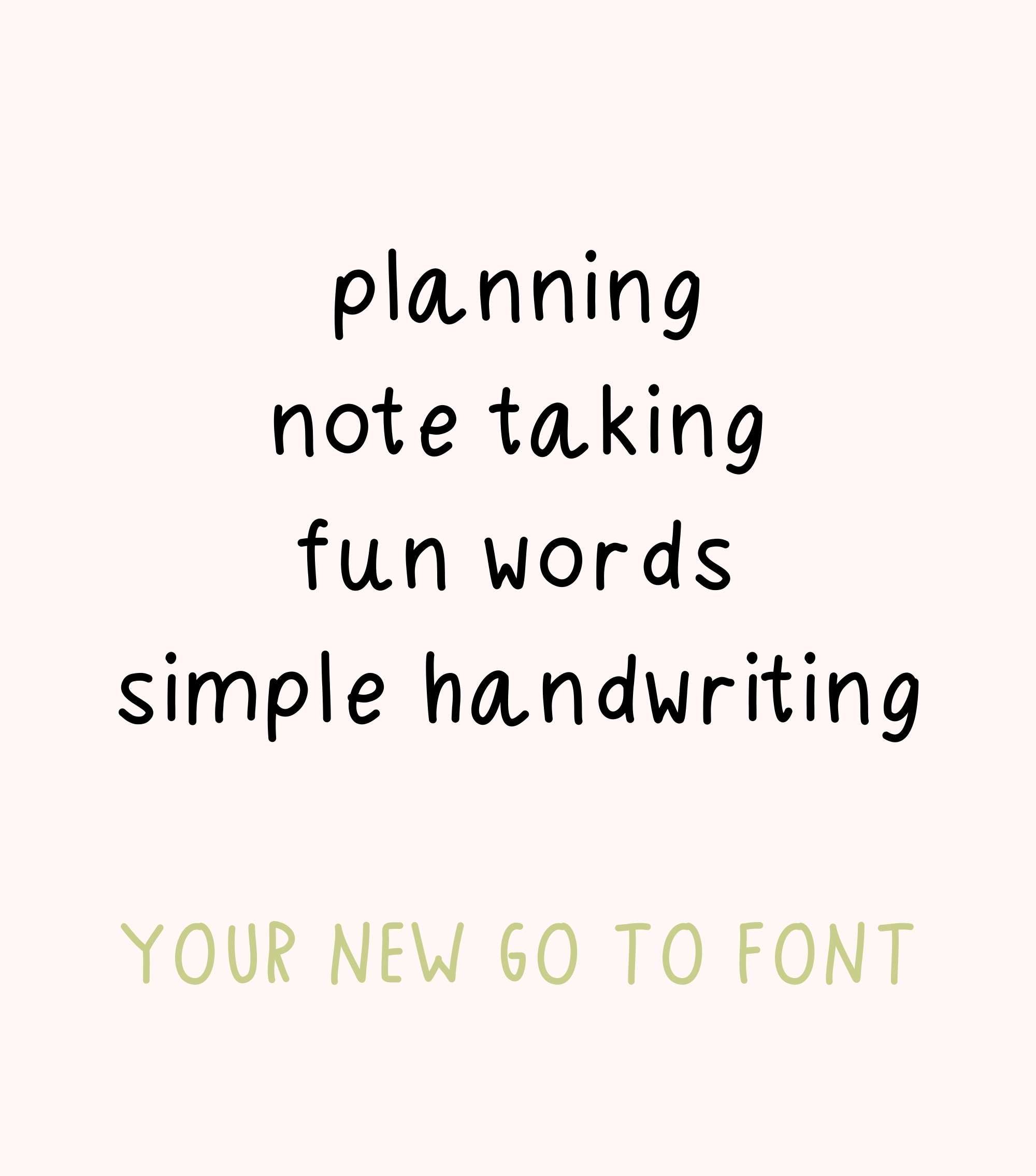 Poppi Handwritten Font