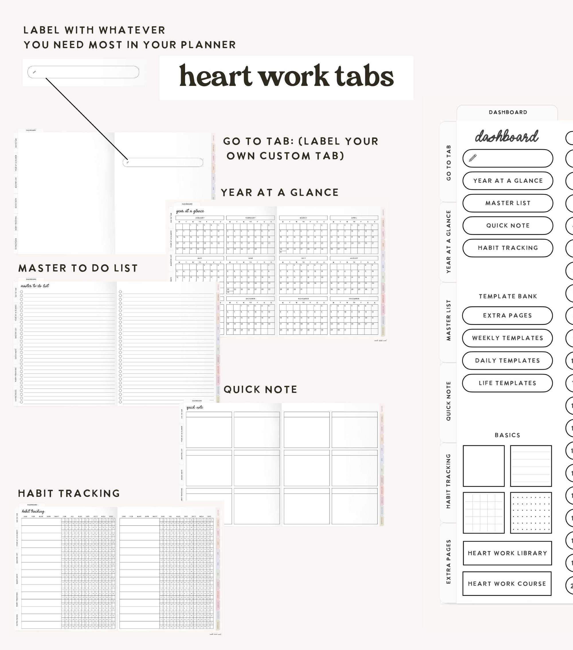2025 Heart Work Life Planner (Volume 2)