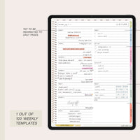 🍓 2023 - 2024 Everyday Life + Undated Planner