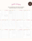 January Start Playful Landscape Planner