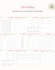 January Start Playful Landscape Planner