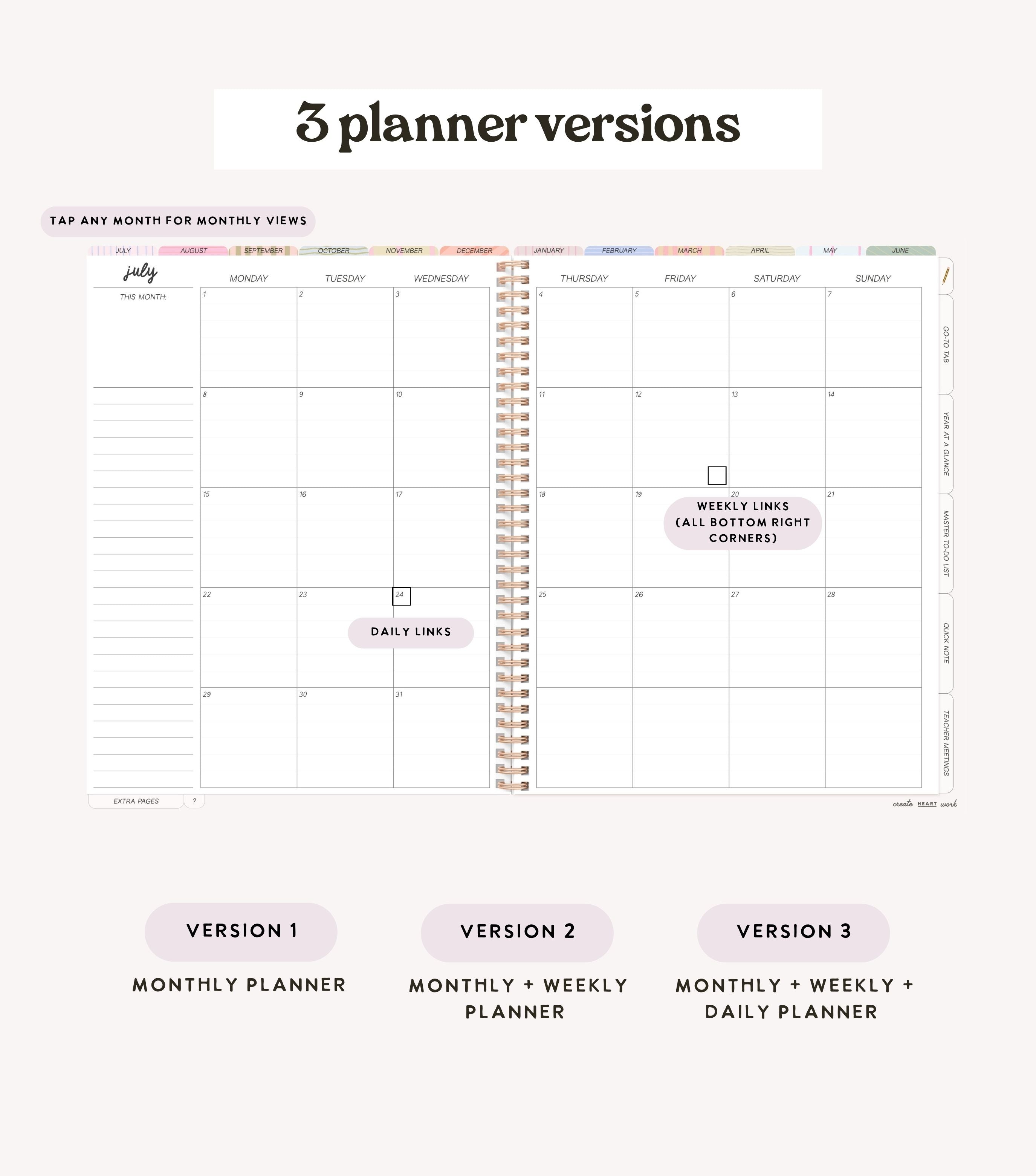 The Teacher Planner