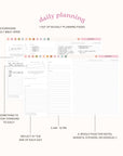 January Start Playful Landscape Planner