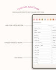 January Start Playful Landscape Planner