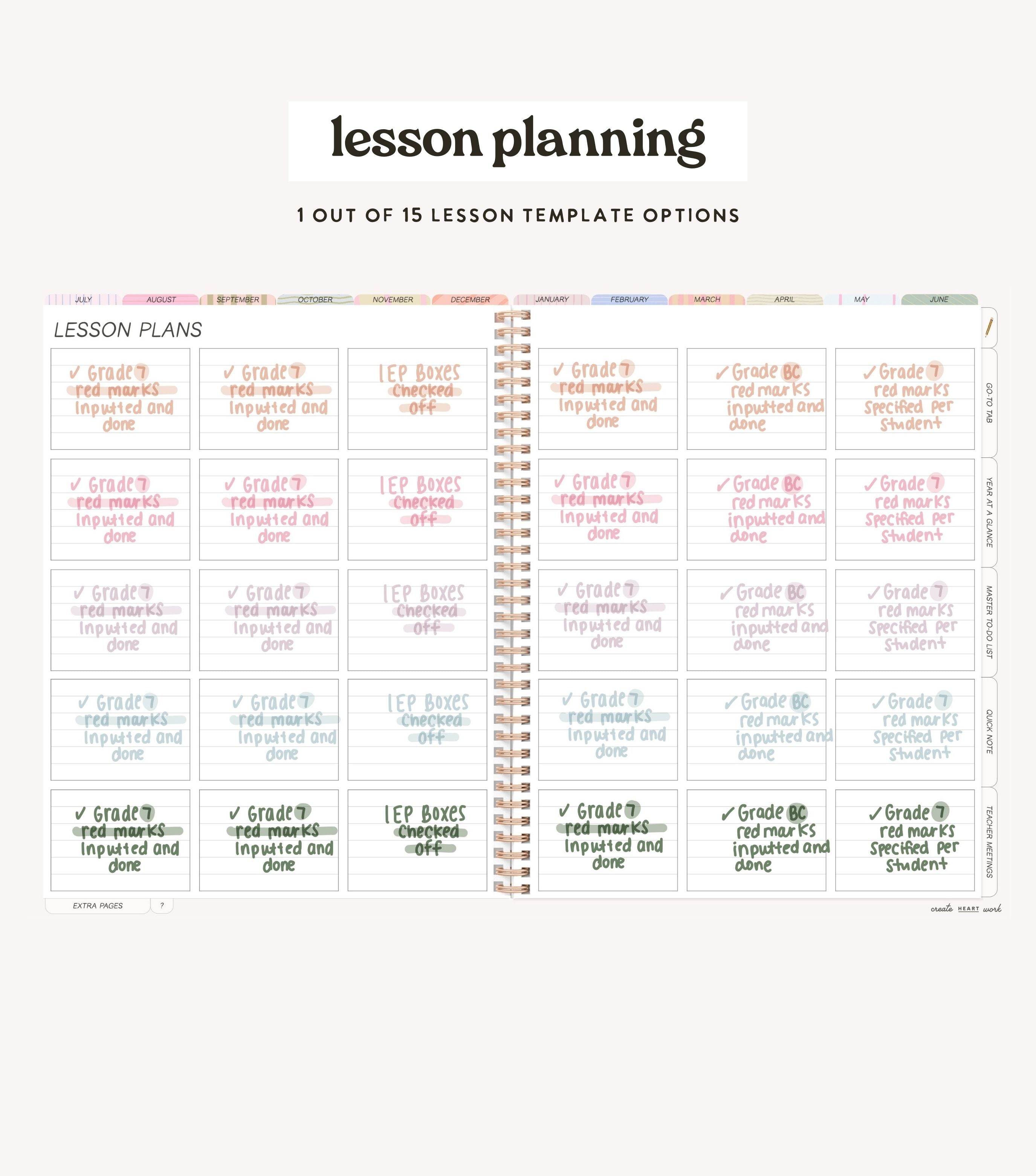 The Teacher Planner