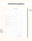 22 subject Digital Journal + Notebook | The Journal