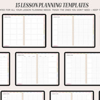 🍎 2023 - 2024 Everyday Teacher + Undated Planner
