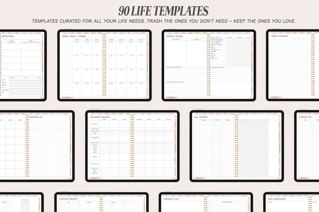🍎 2023 - 2024 Everyday Teacher + Undated Planner