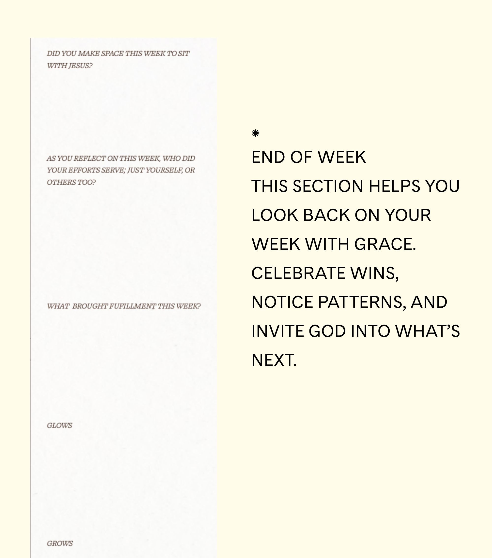 Steward The Week Digital Planner
