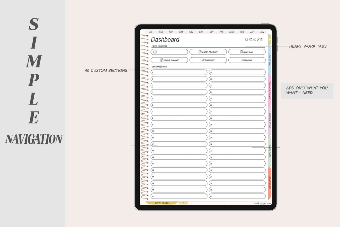 🍓 2023 - 2024 Everyday Life + Undated Planner
