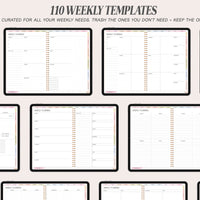 🍎 2023 - 2024 Everyday Teacher + Undated Planner