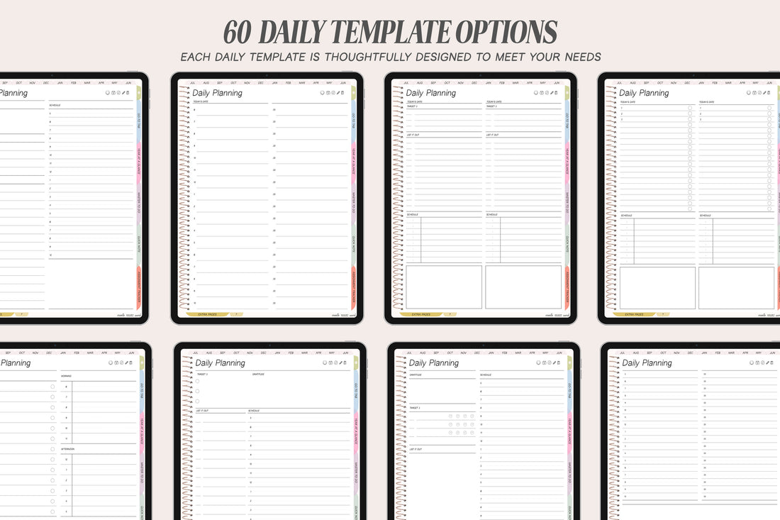 🍓 2023 - 2024 Everyday Life + Undated Planner