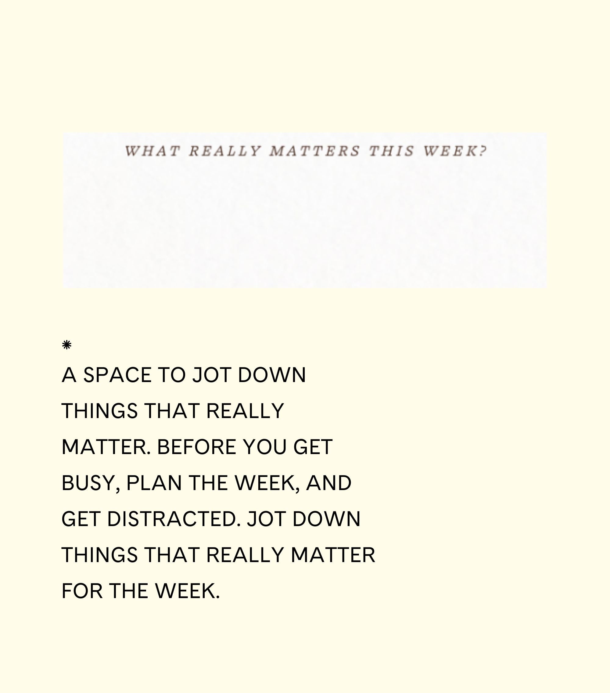 Steward The Week Digital Planner