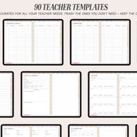 🍎 2023 - 2024 Everyday Teacher + Undated Planner